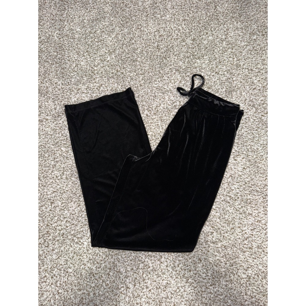 Vintage Jaclyn Smith Lounge Pants Wide Leg Drawstring Pajamas Medium